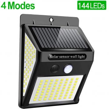 Lámpara Solar Decorativa con Sensor de Movimiento para Jardín