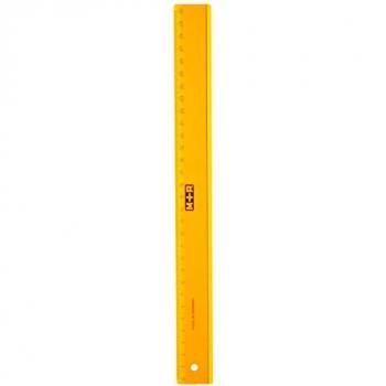 Regla M+R 30 cm plástica colores surtidos graduada y biselada