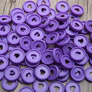 24PCS Heart Binder Ring Set