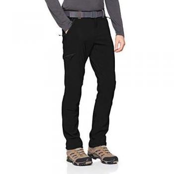 Columbia Maxtrail II Herren-Wanderhose – wasserabweisendes Polyester, Schwarz, 28/32