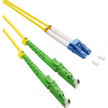 Roline LWL Patchkabel Duplex LC 10m OS2 9/125µm gelb