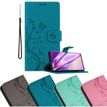 Housse avec Fonction Support pour Samsung Galaxy Note 10 Bleu