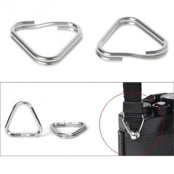 10pcs Metal Triangle Rings for Digital Camera Strap