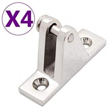Stainless Steel Boat Deck Hinges for Bimini Top
