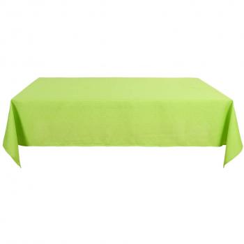 Tovaglia Impermeabile Tovaglietta Verde 130x280 cm – Finto Lino