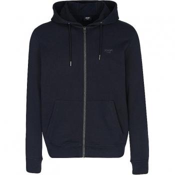 Sweatjacke mit Label-Print Modell 'Salvatore'
