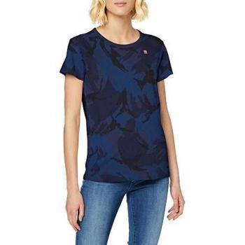 G-STAR RAW Gyre Straight Fit T-Shirt, Blanc, S Femme