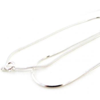 Lusso Argentino: Serpente a Diamanti Quadrati 45 cm