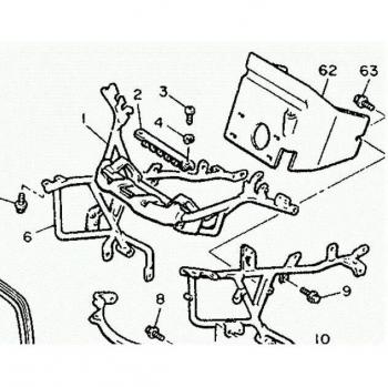 Support de Carénage Yamaha 26H-28356-00 pour Royale Venture 1300