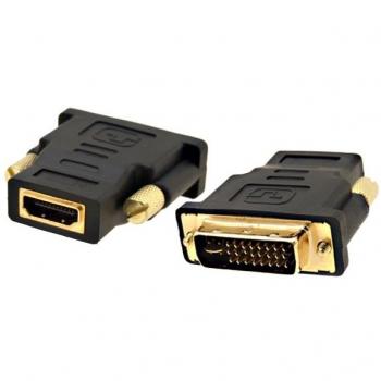 DVI-D hane till HDMI hona konverterare