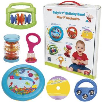 Halilit Baby's First Birthday Band Instrument Set