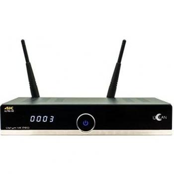 UCLAN 4K Pro HDR DVB-S2X Twin Receiver mit H.265 HEVC