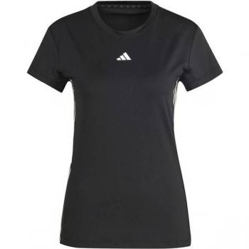 Adidas Hyperglam Damen‑Short Sleeve Tee – Schwarz