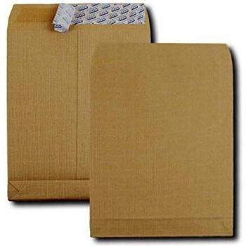 Pochette kraft brun armé 3 soufflets de 3 cm