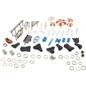 Ensemble de jardinage HO Faller 180342