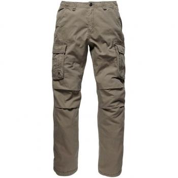 Vintage Industries Cargohose S (männlich, Grün/Braun)