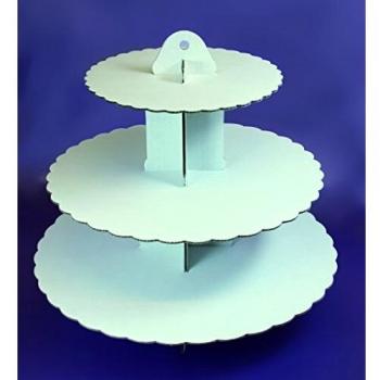 Culpitt White 3-Tier Cake Stand