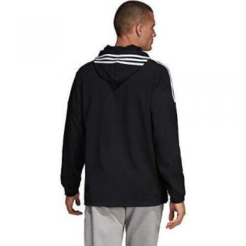 Adidas Sport ID Herren Anorak 1/2 Reißverschluss – Schwarz/Weiß