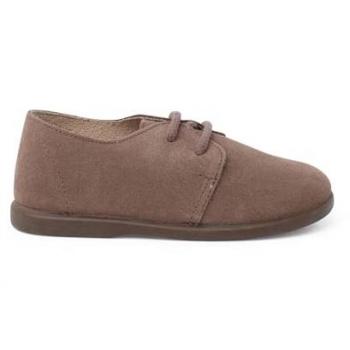 Zapato inglés niño serraje con cordones