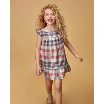Noche de Cuadros: Vestido Gocco Manga Volante