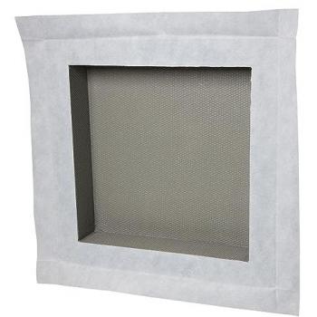 Niche à carreler en gris 30 × 30 cm, 9 cm de profondeur