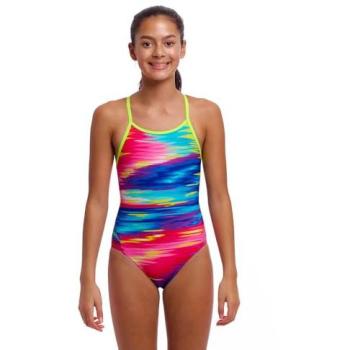 Funkita 12‑Year‑Old Girl Lost Ocean Diamond‑Back Swimsuit – 152 cm