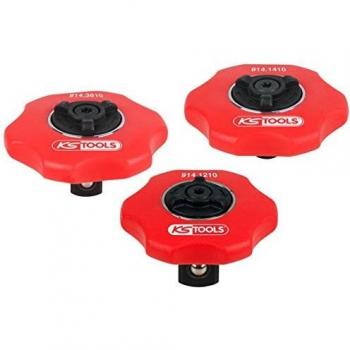 KSTOOLS Set de Levas Manuales Reversibles 3 Piezas 1/4, 3/8, 1/2