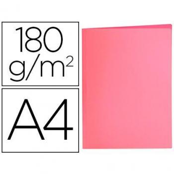 Classificador Pastel Rosa A4 180g Liderpapel