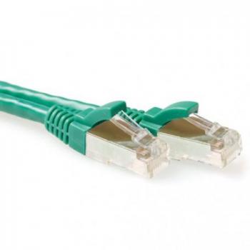 Cable Ethernet Cat6A 3 Metros S/FTP Verde