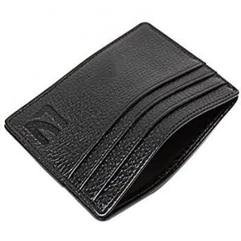 Men’s Minimalist Credit Card Wallet – Black