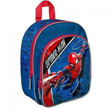 Blue Marvels Spider‑Man Rucksack (SPID7601) – Unterdeckung mit Vortasche