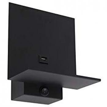 Applique moderne Flero USB noire