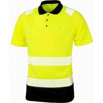 Result Umweltfreundliches Warnschutz-Polo-Shirt