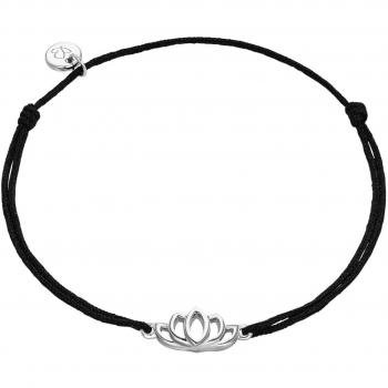 Bracciale Glanzstück München Nero Argento