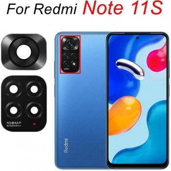 2pcs Adhesive Rear Camera Glass Lens Cover for Xiaomi Redmi Note 11 Pro+Plus 5G