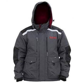 Eskimo Men's Insulated Ice Fishing Jacket, Forged Iron, Large
