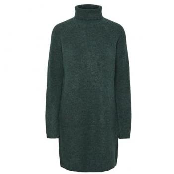 Pieces Strickkleid Ellen 17119500 Grün Regular Fit XS Damen