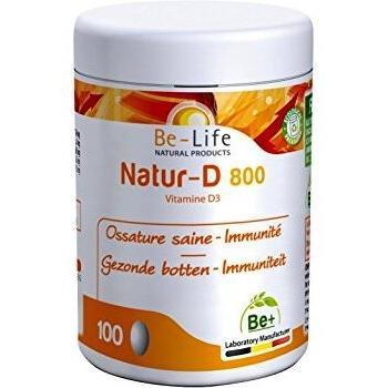 Be-Life Natur-D 800 Vitamine D3 100 capsules