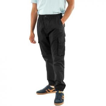 Pantaloni Cargo Nero CKJ RipStop Denim