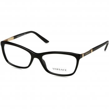 Versace VE3186 GB1 54 Lentes Recetadas Para Mujer Negros