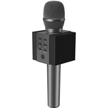 TOSING 008 Karaoke Wireless Microphone Bluetooth,3-in-1 Handheld Sing & Recording Portable KTV Player Mini Home KTV Music Machine System for iPhone/Android Smartphone/Tablet Compatible.