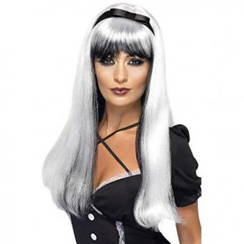 Black & White Glamour Wig