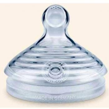 Tetina Anticólico de Silicona Nature Sense 2L 2 Unidades