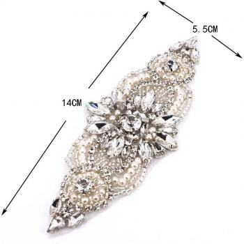 Strass dorés pour ceinture de mariée