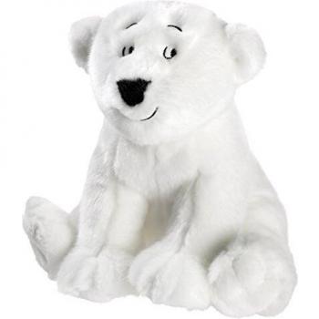 Kleiner Eisbär Lars Plüschtier sitzend