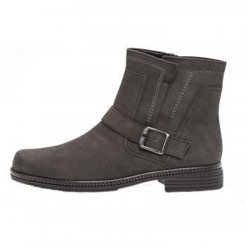 Gabor Casual Stiefeletten für Frauen – Grau, Größe 43 – Übergröße