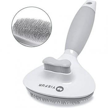 Brosse démêlante YiEFUR – Poignée en silicone antidérapante