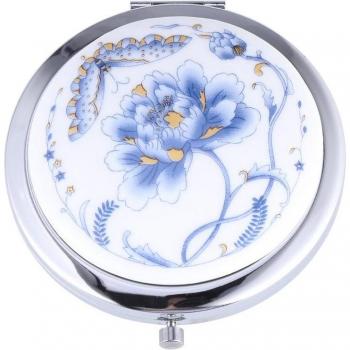 Travel-Friendly Metal Makeup Mirror