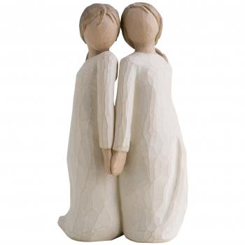 Scultura in resina da collezione Due simili Susan Lordi Willow Tree