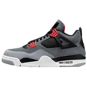 Nike Air Jordan 4 Montante Infra Red Noir 2022